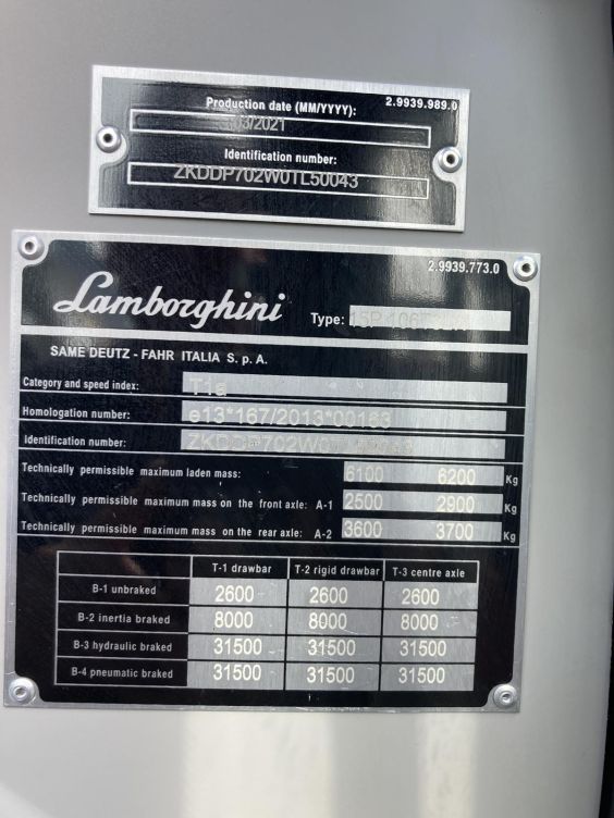 трактор LAMBORGHINI STRIKE 110 - 1