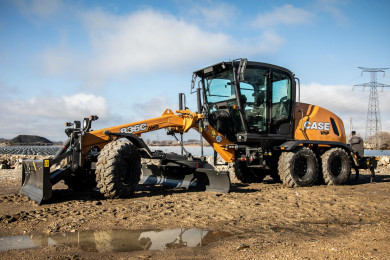 Case Motor Graders - More Power, Precision and Comfort