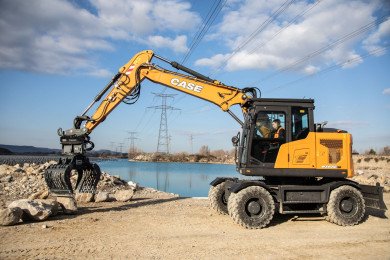 Case Construction equipment to launch wheeled excavator range