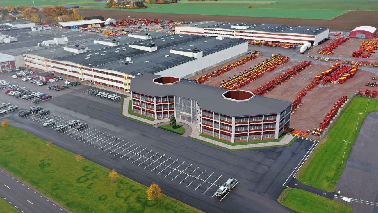 Vaderstad - нов заводски център